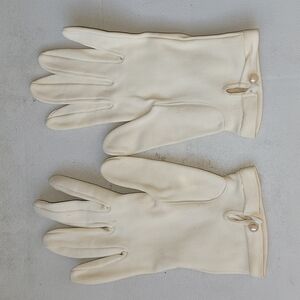 Alexander's West Germany cotton gloves size 7 vintage